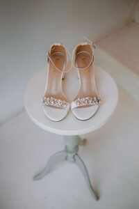Perfect shoes for an outdoor wedding 