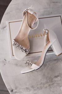 Perfect shoes for an outdoor wedding 