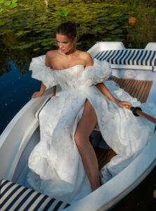 Alpine wedding dress by Lanesta